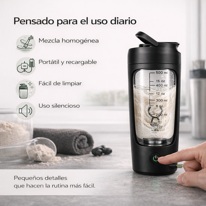 Shaker Axenfit™ — Proteína perfecta en 3 segundos